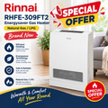 Rinnai RHFE-309FT2 Energysaver Gas Heater – Natural Gas / LPG