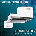 EUROTA Slide Out Range Hood Grande Series Model-ES3905 70 Ways