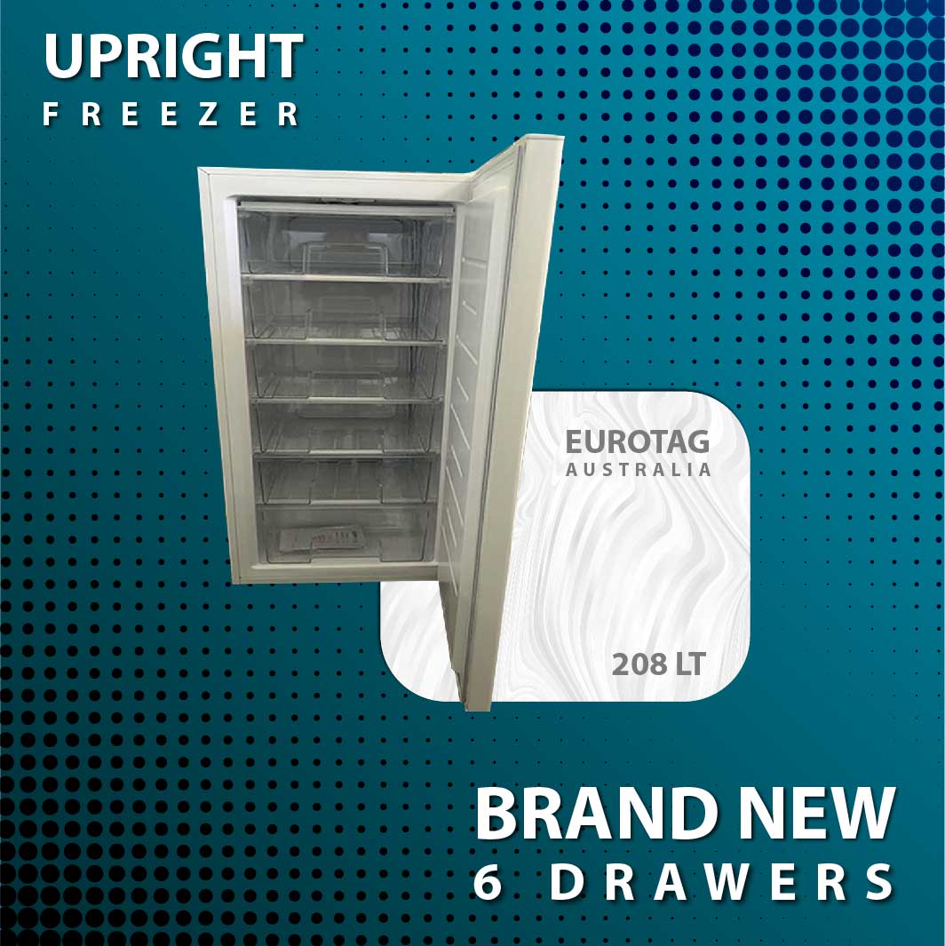 EUROTAG 280 Liter Upright Drink Display Fridge 70 Ways
