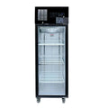 Thermaster Single Glass Door Upright Freezer - 500L – Black Stainless Steel 70 Ways