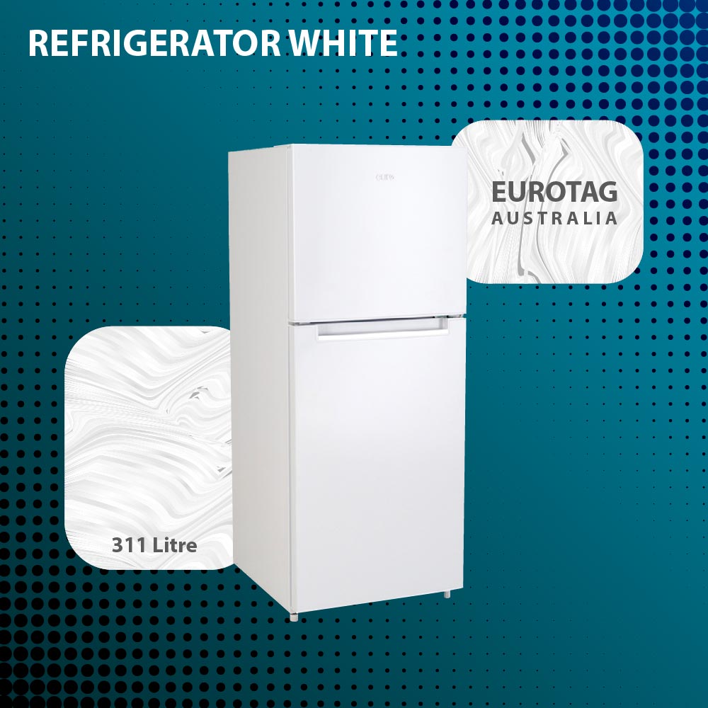 EUROTAG 311 Liter Refrigerator White- EF311WH 70 Ways
