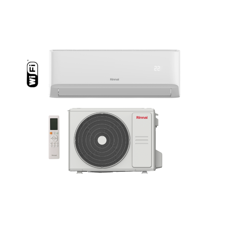 Rinnai PB Series HSNRP50B — 5.0 kW Split System Air Conditioner 70 Ways