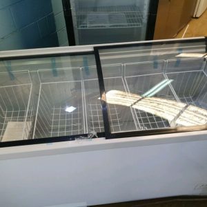 GLASS DOOR 610 LTR CHEST FREEZER SLIDING DOORS 70 Ways