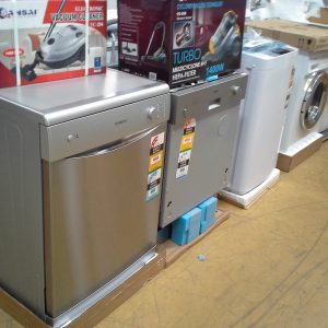 Euro tag 60cm Freestanding S/S Dishwasher 6 Program, Model:W60A1A401A BRAND NEW 70 Ways
