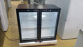 EUROTAG 208L 2 DOOR UNDER BENCH BACK BAR DISPLAY FRIDGE 70 Ways