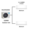 Midea MULMI Series – Outdoor Units for 1 to 5 Room Air Conditioning 70 Ways