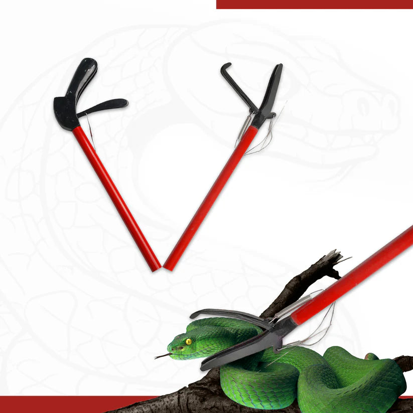 Snake Grabber Tool 72inches Professional extra heavy duty foldable stainless steel snake catcher tool picker snake stick reptile grabber snake holding tongs with lock 70 Ways