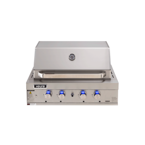 4 Burner Built-In BBQ + Hood- EAL900RBQ 70 Ways