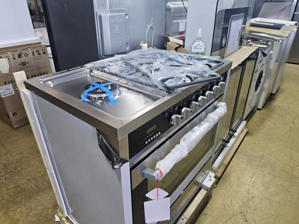 Technika 90cm Dual Fuel Freestanding Cooker-TU950TLE8G 70 Ways