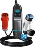 EVOS Electric Vehicle Charger 22kW 110-230V 32A 3Ph Type 2/Type 1 5m/6m IP65
