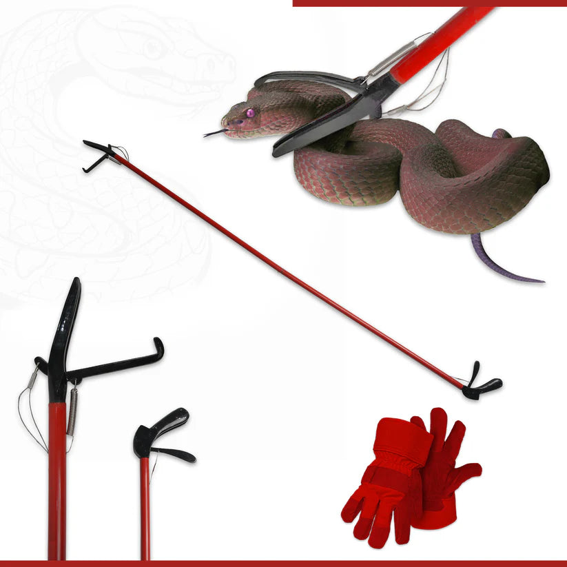 Snake Grabber Tool 72inches Professional extra heavy duty foldable stainless steel snake catcher tool picker snake stick reptile grabber snake holding tongs with lock 70 Ways