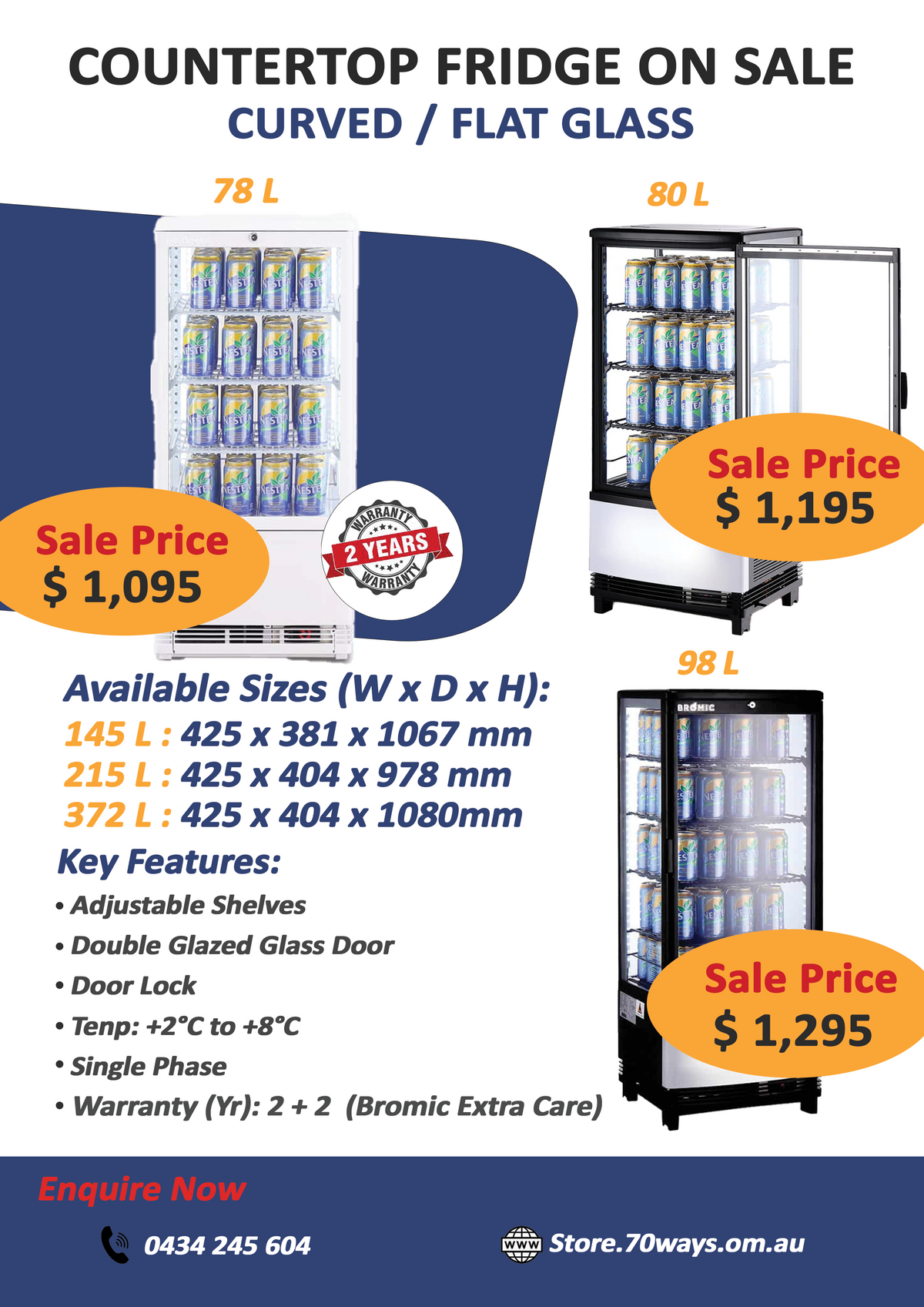 Countertop Fridge on Sale 70 Ways