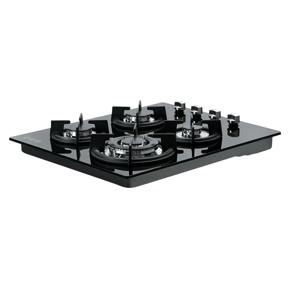 Devanti Gas Cooktop 60cm Stove Hob Black 70 Ways