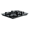 Devanti Gas Cooktop 60cm Stove Hob Black 70 Ways