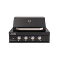 EAL900RBQBL – 4 Burner Black Built-In BBQ 70 Ways
