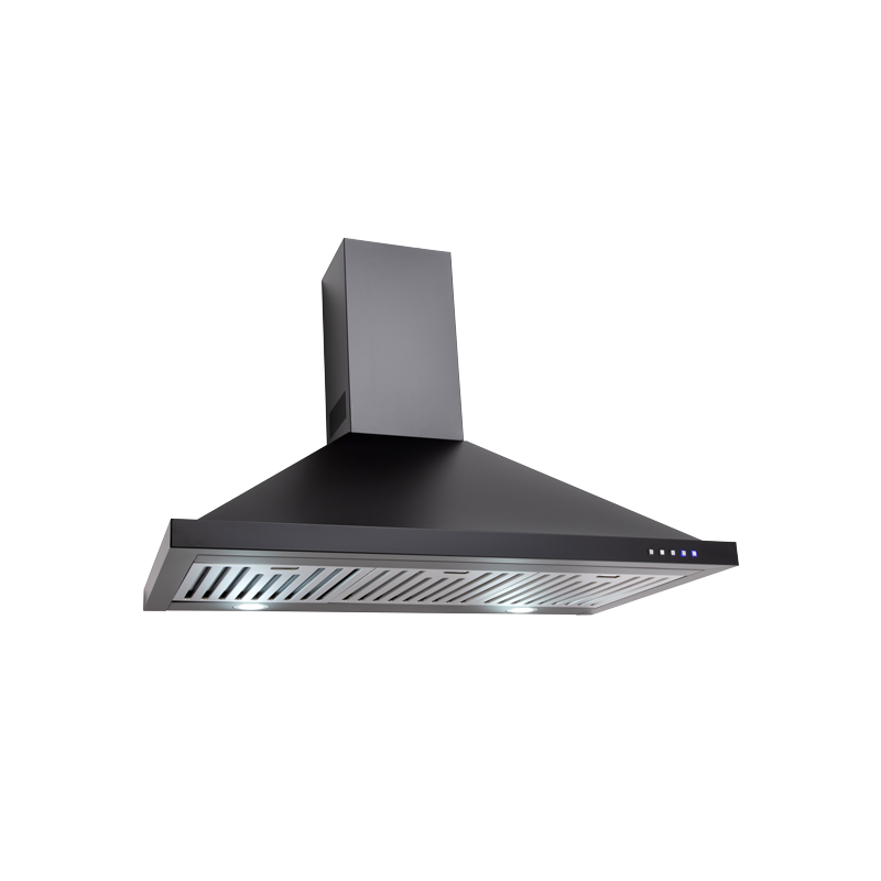 EBB900BK – 90cm Black Canopy Rangehood 70 Ways