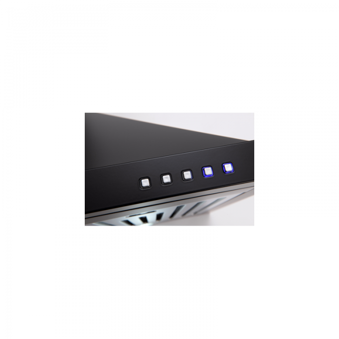 EBB900BK – 90cm Black Canopy Rangehood 70 Ways