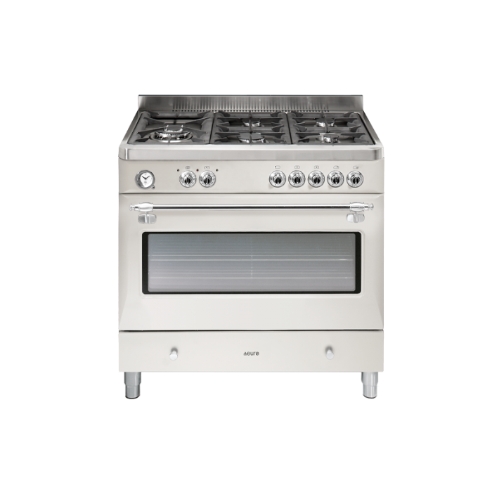 ECSH900WH – 90cm Dual Fuel Royal Chiantishire – Old White 70 Ways