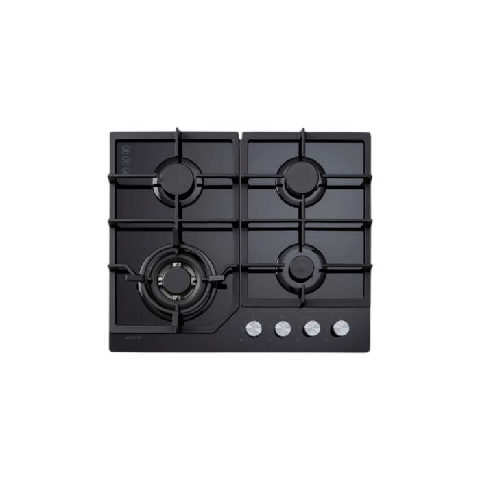 ECT600GBK – 60cm Gas on Glass Cooktop 70 Ways