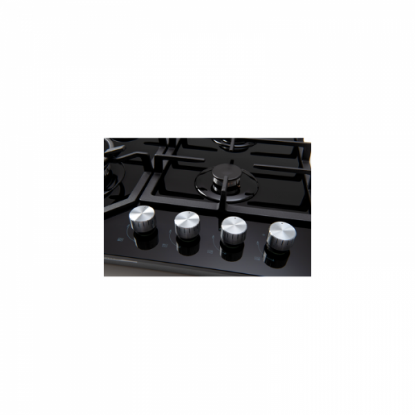 ECT600GBK – 60cm Gas on Glass Cooktop 70 Ways