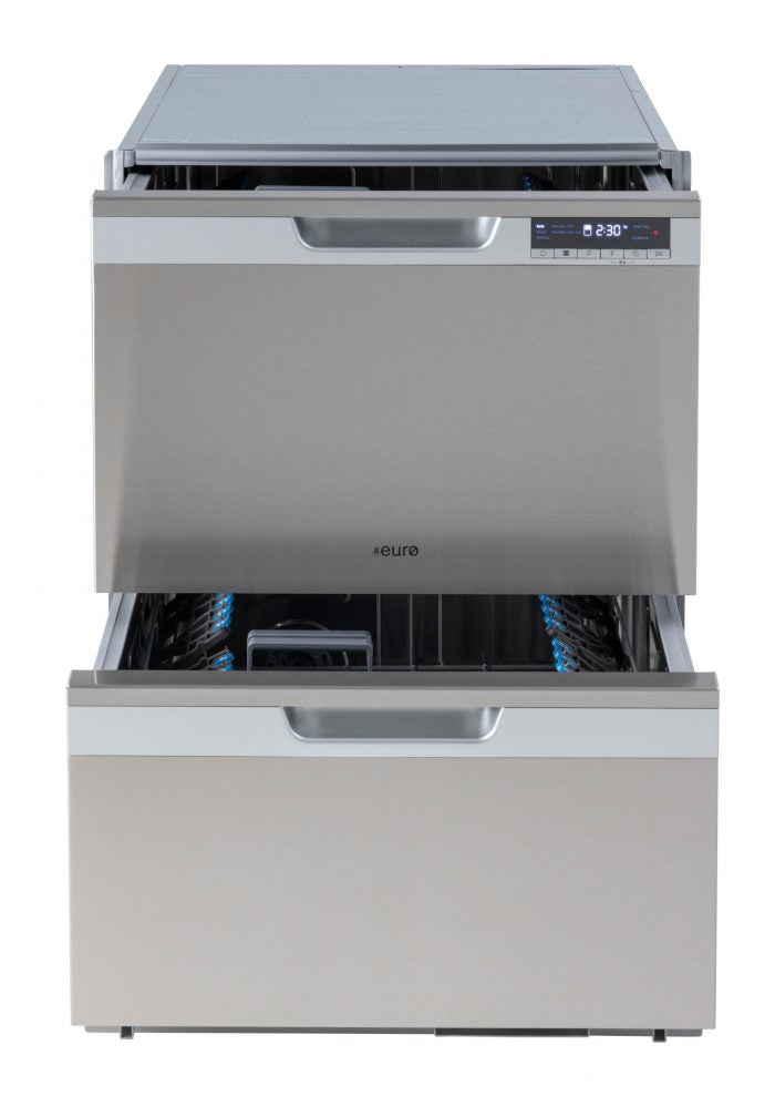 In-Built Double Drawer Dishwasher– 60cm-EDD60S 70 Ways