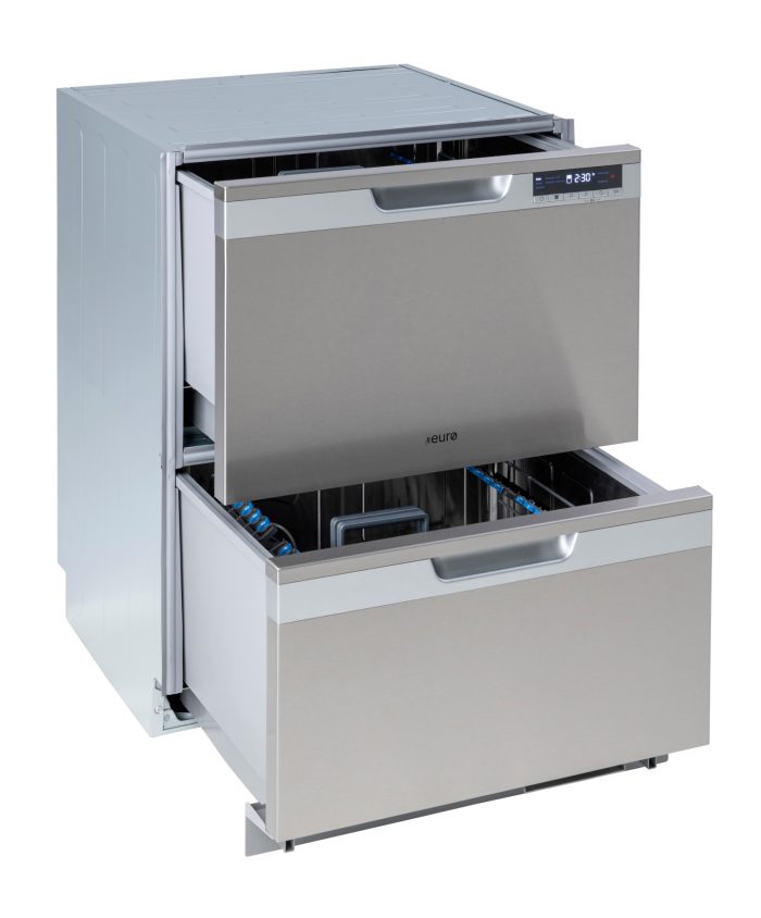 In-Built Double Drawer Dishwasher– 60cm-EDD60S 70 Ways