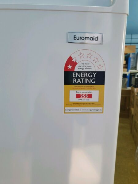 Euromaid 126L Bar Fridge EBF126W 70 Ways
