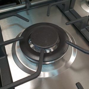 EuroTag 900MM / 90CM STAINLESS STEEL Gas Cooktop With Heavy Duty Cast Iron And WOK BURNER Italian Sabaf burner 70 Ways