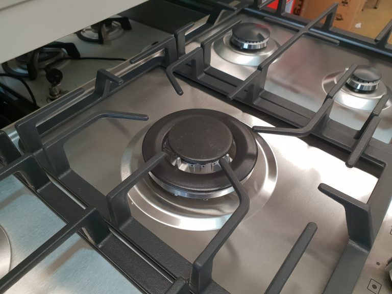EuroTag 900MM / 90CM STAINLESS STEEL Gas Cooktop With Heavy Duty Cast Iron And WOK BURNER Italian Sabaf burner 70 Ways