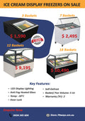 Ice Cream Display Freezers On Sale 70 Ways