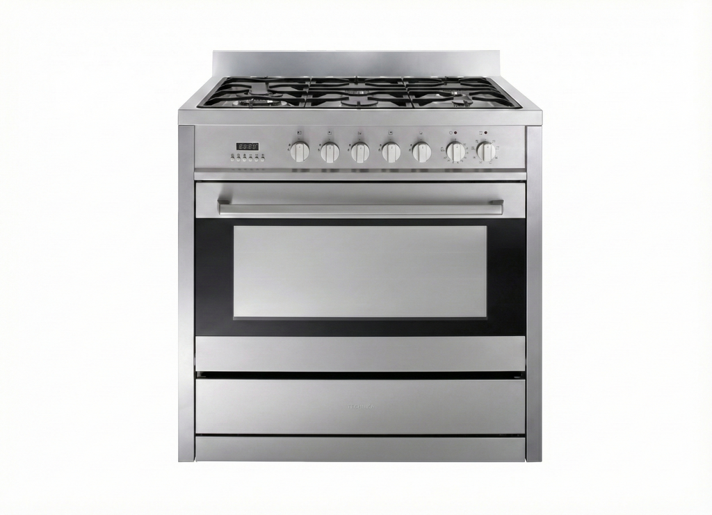 Technika 90cm Dual Fuel Freestanding Cooker-TU950TLE8G 70 Ways