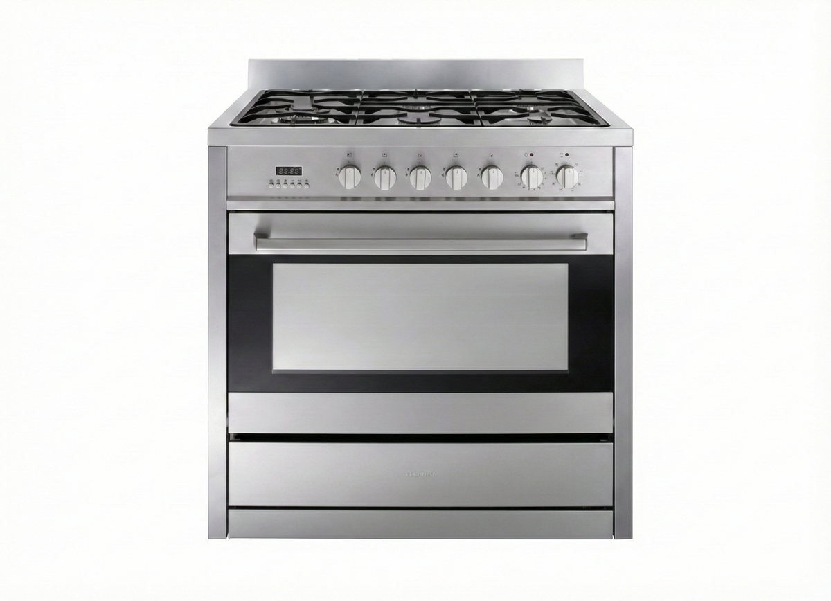 Technika 90cm Dual Fuel Freestanding Cooker-TU950TLE8G 70 Ways