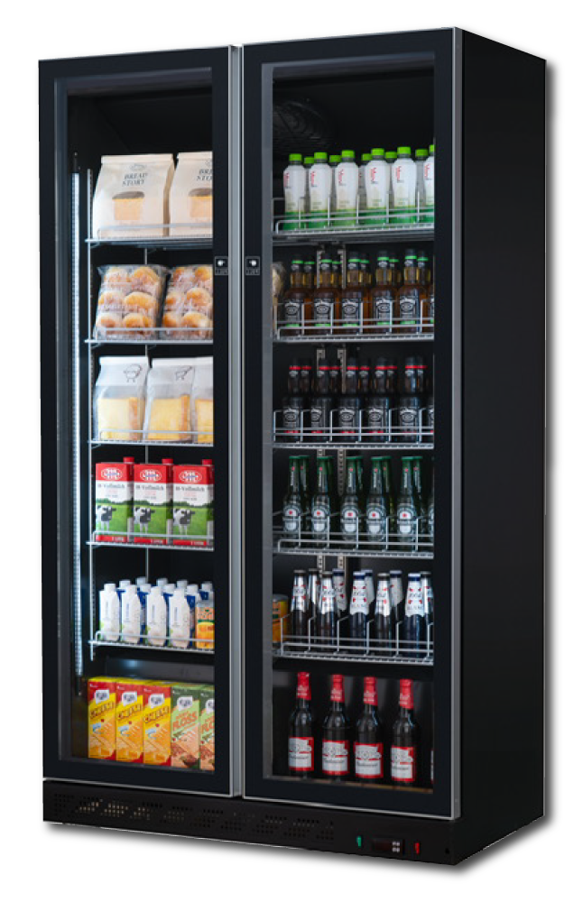 Double Glass Door Commercial Chiller (735 L) on SALE for $1,899 70 Ways