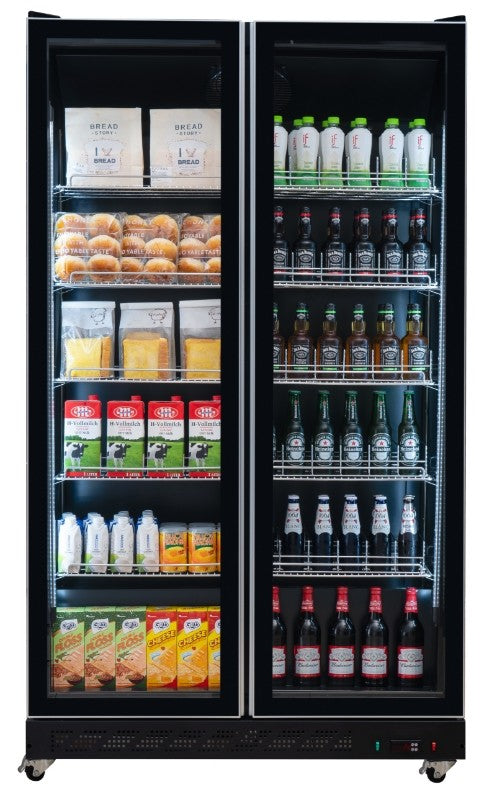Double Glass Door Commercial Chiller (735 L) on SALE for $1,899 70 Ways