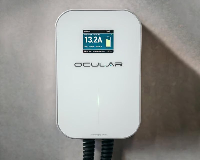 Ocular LTE Plus V3 EV Charger | 7kW & 22kW  | 1 & 3 Phase | 6m Type 2 Cable
