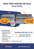 Pizza Prep Fridges on Sale 70 Ways