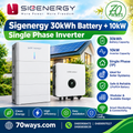 Sigenergy 30KWh Battery +10KW 1P Inverter