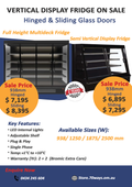 Vertical Display Fridge On Sale 70 Ways