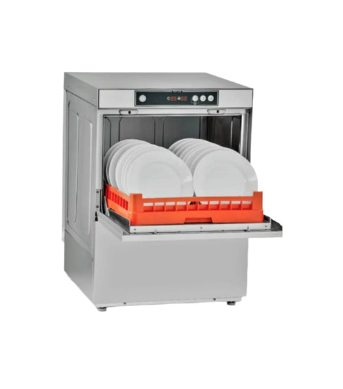 Asber Tech Line Underbench Dishwasher - GE-500BDD 70 Ways