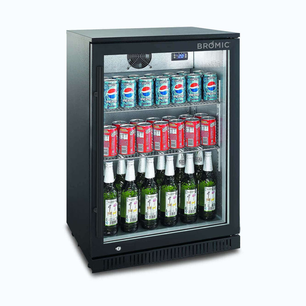 Back Bar Fridge – 118L – 1 Door – Hinged 70 Ways