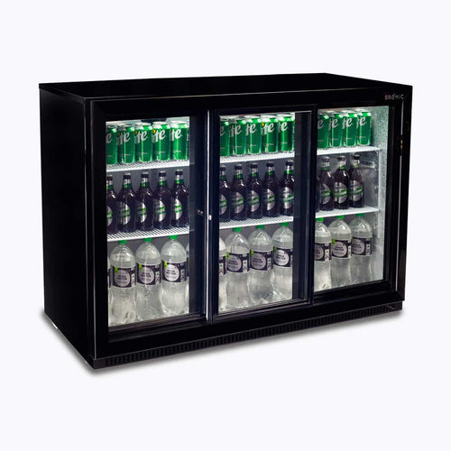 Back Bar Fridge – 307L – 3 Doors – Sliding(BB0330GD-NR) 70 Ways