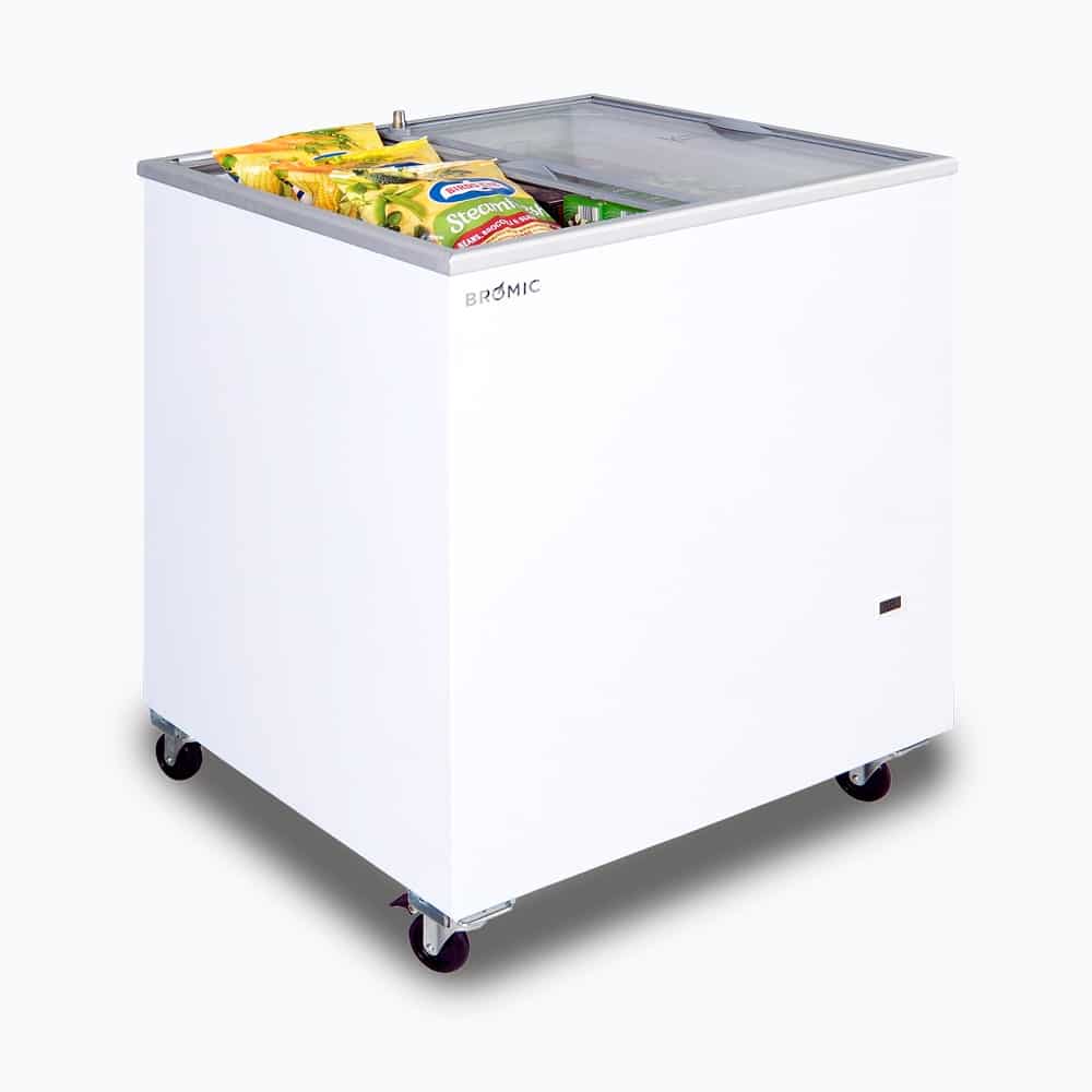 Display Chest Freezer – 191L – Flat Glass Top 70 Ways