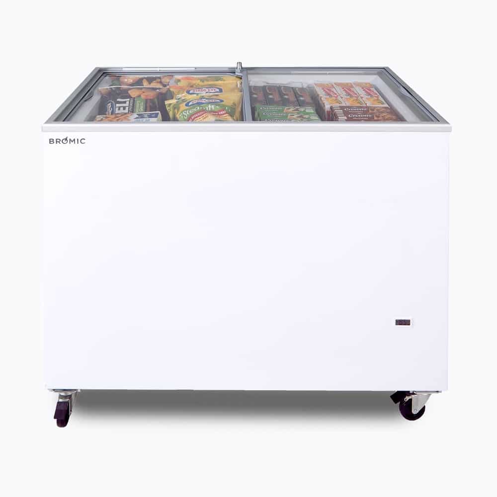 Display Chest Freezer – 296L – Flat Glass Top 70 Ways