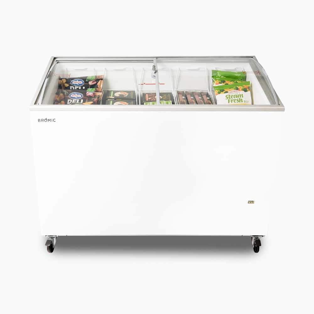 Display Chest Freezer – 352L – Curved Glass Top 70 Ways