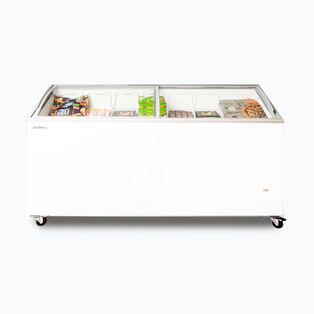 Display Chest Freezer – 555L – Curved Glass Top 70 Ways