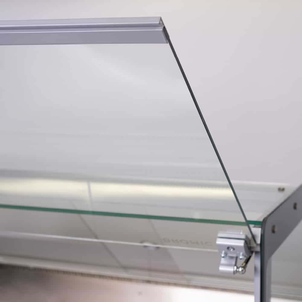Square Glass Deli Display – 2580mm 70 Ways