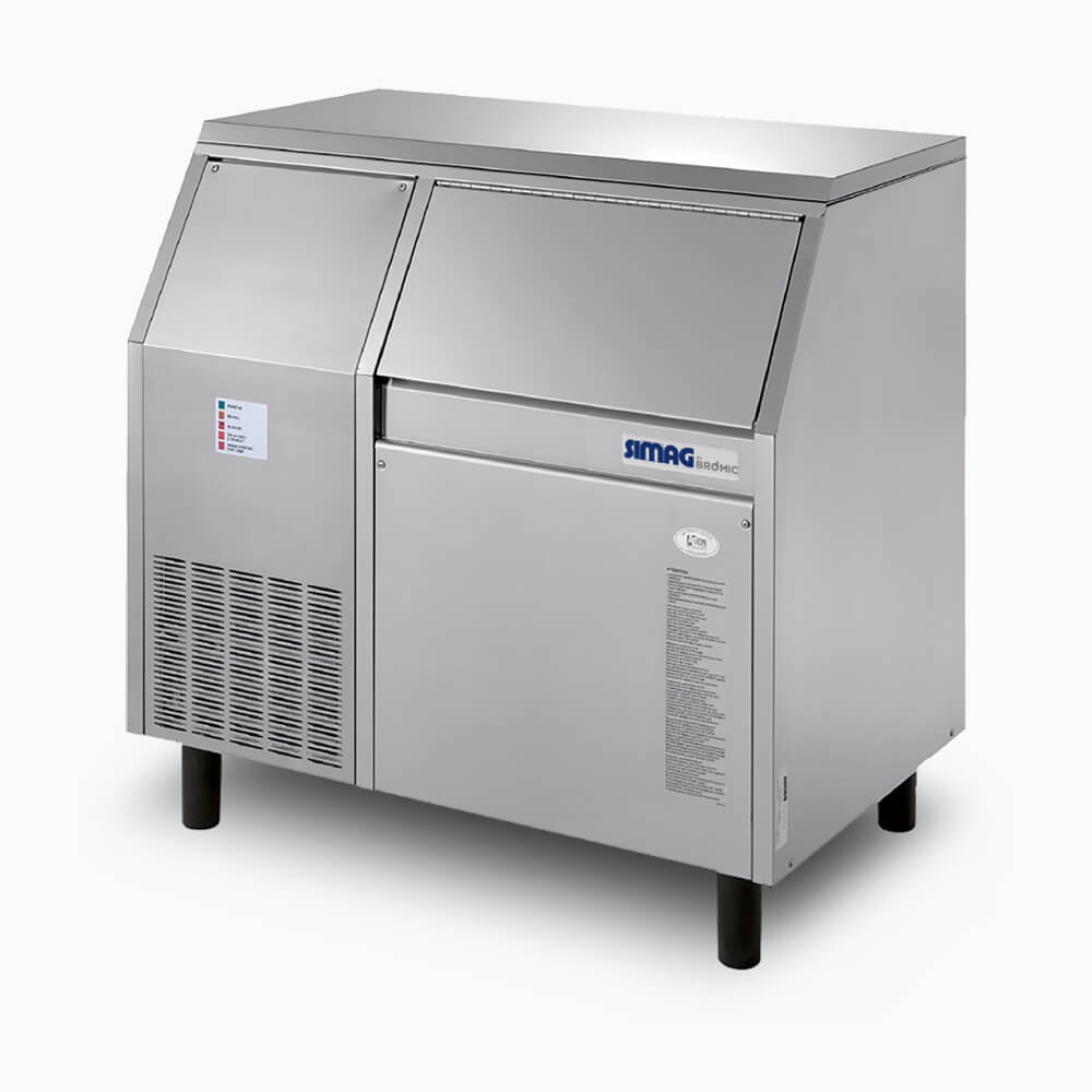 Self Contained Ice Machine – Flake – 120kg/24h – 60kg cap 70 Ways