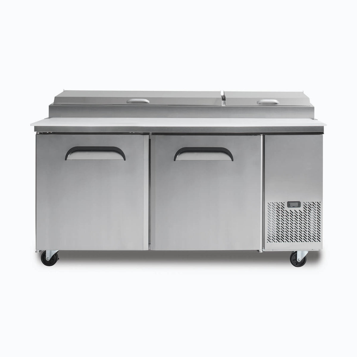 Pizza Prep Fridge – 2 Doors – 1702mm – 9 Pans 70 Ways