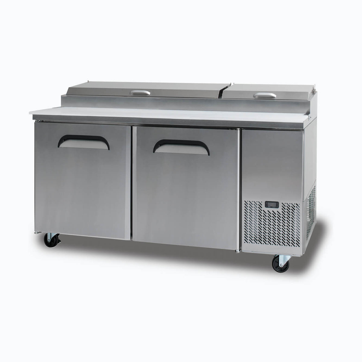 Pizza Prep Fridge – 2 Doors – 1702mm – 9 Pans 70 Ways