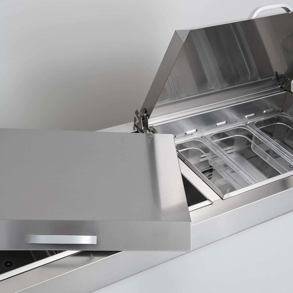 Pizza Prep Fridge – 3 Doors – 2370mm – 12 Pans 70 Ways